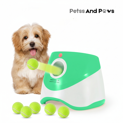 Petss & Paws Fetch Launcher™ Hands-Free Fetch for High-Energy Dogs