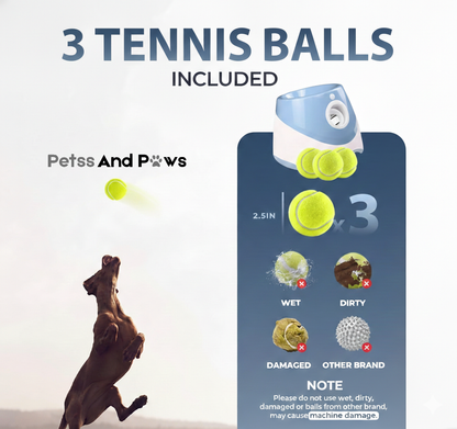 Petss & Paws Fetch Launcher™ Hands-Free Fetch for High-Energy Dogs